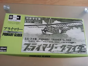 Hasegawa Primary Trainer Glider SG-38 1/50 Model Airplane Kit - Photo 1/6