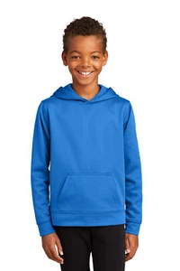 Port & Company PC590YH Youth Performance Fleece Pullover Hoodie Sweatshirt - Picture 1 of 8