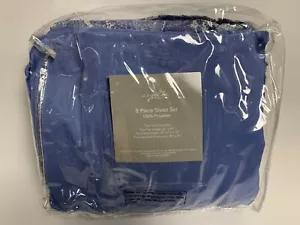 Set di fogli 8 pezzi viola Cozelle blu paisley doppio (confezione doppia) - Foto 1 di 5