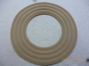 BSR UA14 Turntable Platter Mat BRAND NEW Dansette, Pye, Fidelity, Bush. BEIGE - Picture 1 of 8