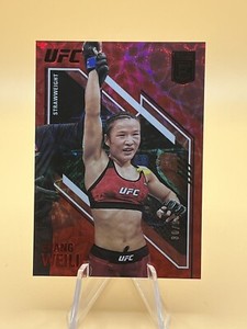 2021 Panini Chronicles Elite UFC Zhang Weili #160 Red Asia Scope /88 Color Match