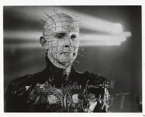 Doug Bradley Pinhead Hellraiser Autographed 8 x 10 Photo - Picture 1 of 1