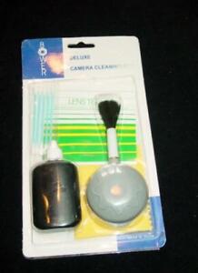 Vintage Bower - Deluxe CAMERA CLEANING KIT - Brush, Solution, Lens Cloth - NEW