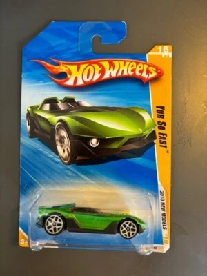Hot Wheels Yur So Fast Green 2010 New Models #16 - Image 1 of 2