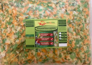 Teich Flocken 10 Liter BEUTEL 1,2 kg Fischfutter Pondfood Teichfutter Futter Koi - Bild 1 von 1