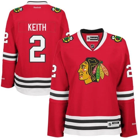 Chicago Blackhawks Women's Duncan Keith #2 Premier Stitched Jersey-10768 Cover