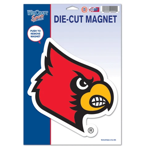 Louisville Cardinals Logo Magnet Cover
