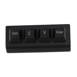 Clavier Programmable à 4 Touches, Interrupteur Rouge Ctrl CV Enter, Clavie6281 - Photo 1/10
