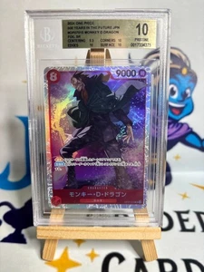One Piece monkey d. dragon BGS 10 pristine in the future #15 op07 foil sr - Imagen 1 de 2