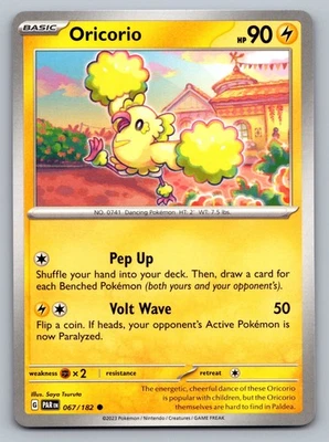 Pokemon TCG SV04: Paradox Rift Oricorio 067/182 - Image 1 of 2