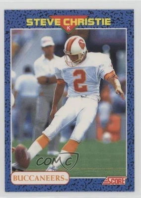 1991 Score Young Superstars Steve Christie #17 - Image 1 of 2