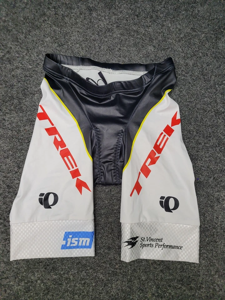 Pantalones Cortos de Tri Pearl Izumi PRO para Mujer Pequeños Blancos Negros Trek ISM Ironman Ciclismo Foto 1 de 4