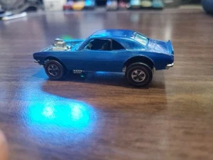 Vintage 1969 Hot Wheels Redline HEAVY CHEVY Blue Original Diecast Model Car HK - Picture 1 of 9