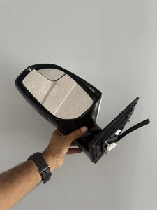 2017-2019 HYUNDAI SANTA FE Power Side View Mirror Left Driver White Heat LWB 927 - Foto 1 di 7