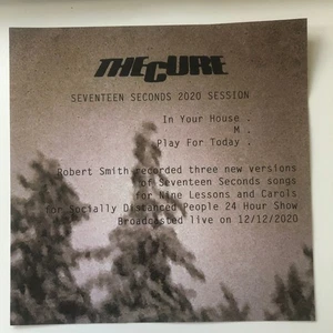 The Cure:Robert Smith –Seventeen Seconds 2020 Session- clear 10” VINYL- rare - Picture 1 of 3