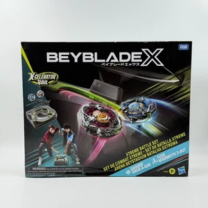 BEYBLADE X Xtreme Battle Set With Beystadium Arena Featuring X-Celerator Rail - Picture 1 of 1