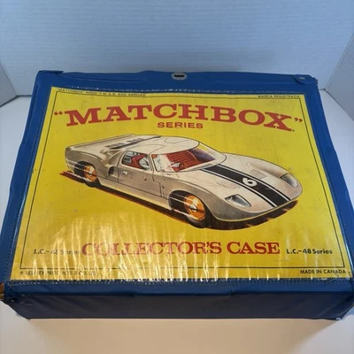 Estuche de colección 1968 oficial serie "Matchbox" de lujo estuche de coleccionista estuche de 30 coches Foto 1 de 2