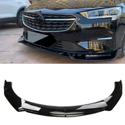 For Buick Verano Universal Front Bumper Lip Spoiler Splitter Glossy Black — 第 1/4 张图片