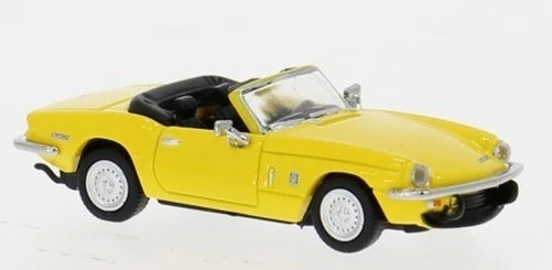 BREKINA 15177 Échelle HO Triumph Spitfire Couleur Jaune 1974