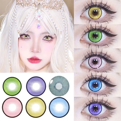Halloween Party Colored Eye Accessories Vampire Bloodsucker Cosmetic Enhancers