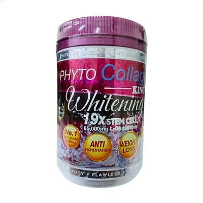Phyto Collagen King Blanqueamiento 19X Células Madre Anti-Envejecimiento Pro Glutatión Suplementos Foto 1 de 4