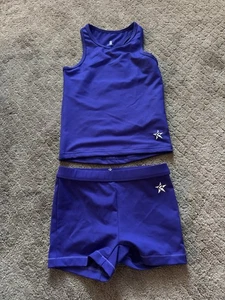 Rebel Athletic Mädchen Sport Outfit Blau Größe Youth Medium - Bild 1 von 4