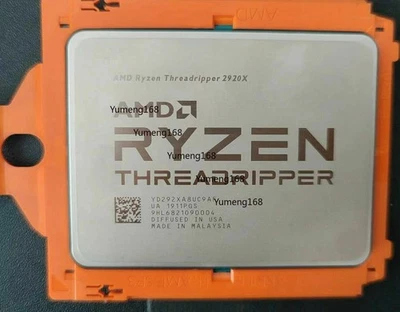 AMD Ryzen Threadripper 2920x 12-core 24-thread 3.50 GHz processor180w single cpu - Image 1 of 3