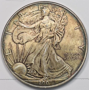 2007 Silver Eagle Dollar ASW 1oz 1567 combine shipping*SFCOIN - Picture 1 of 2