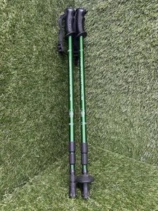 1350mm Trekking Poles Anti Shock Extendable Pair Walking Hiking Poles - Picture 1 of 7