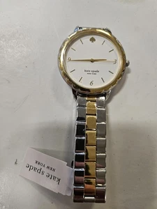 Reloj de cuarzo Kate Spade New York KSW1533 para mujer con esfera analógica de acero inoxidable KR17 - Imagen 1 de 6