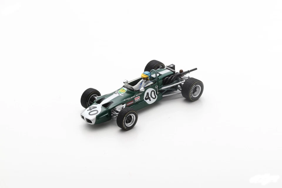 F1 1/43 Spark SF187 Lotus 59 N°40 R.Peterson 5e Grand Prix D'Albi F2 1969, Used - Immagine 1 di 4