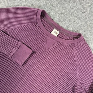 The North Face Chabot Waffle Shirt Womens Large Long Sleeve Thermal Pullover - Picture 1 of 11