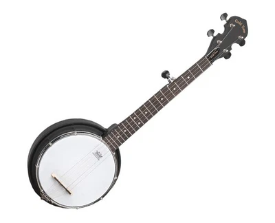 Mini banjo compuesto acústico tono dorado AC-Mini con bolsa de concierto Foto 1 de 4