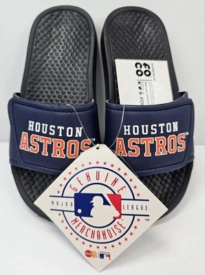 Sandalias FOCO Slide MLB Houston Astros Ajustables Juveniles Talla S 11-12 Nuevas Foto 1 de 4