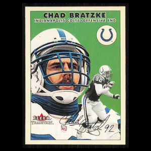 Chad Bratzke #74 2000 Fleer Tradition Indianapolis Colts Football Card NFL NM - Picture 1 of 3