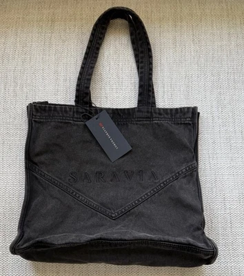 Bolso de Mano H&M X Lorena Saravia Denim Mujer Talla Única Edición Limitada Nuevo Foto 1 de 4