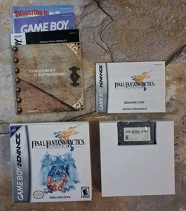 Final Fantasy Tactics Advance - Game Boy Advance - En caja *VER DESCRIPCIÓN* - Imagen 1 de 11