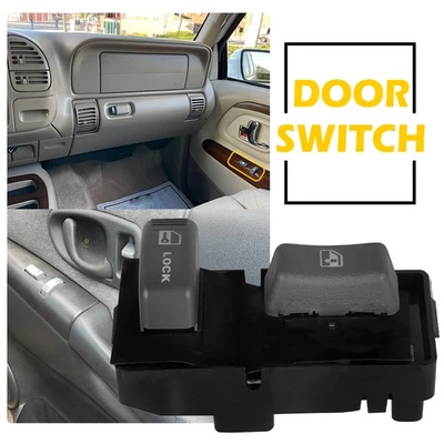 Interruptor de ventana eléctrica lado del pasajero para GMC Yukon Sonoma Chevy Tahoe 1996-2000 Foto 1 de 4