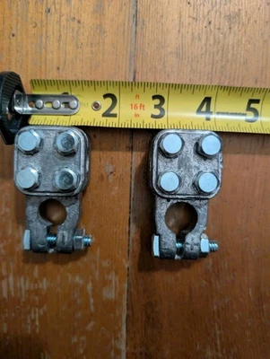 Battery Terminal Connectors,  3 Way 2 AWG - 4/0 AWG, 2 NEW East Penn/Deka Units - Image 1 of 4