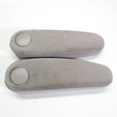 2001-2007 Toyota Highlander Armrest Front Driver Passenger Seat PAIR GRAY Cloth - Image 1 of 4