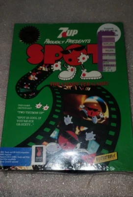 7up Spot The Computer Game PC IBM / Tandy 1990 Virgin Mastertronic 5.25 Floppy - Image 1 of 4
