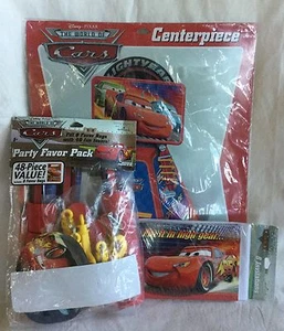 NUEVO Lote Disney Pixar Cars Hallmark Party Express - Paquete de Invitaciones Centro de Mesa  - Imagen 1 de 4