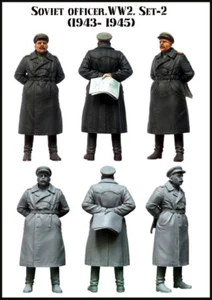 Evolution Miniatures 35083, oficial soviético del Ejército Rojo (1 figura), ESCALA 1:35 - Imagen 1 de 2