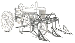 IH Bean Harvester Attachments Nos. 19, 25, 28 Owner's Manual Farmall Cultivators - Picture 1 of 13