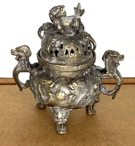 smaller F00 DOG INCENSE BURNER, VERY GOOD CONDITION - Picture 1 of 6