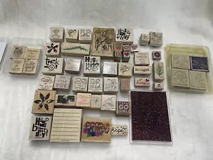 Holz Stempel Stampin Up und verschiedene Marken 50 Stück - Bild 1 von 10