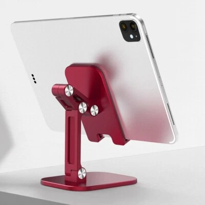 Universal Angle Adjustable 4"-12.9" Tablet Mobile Phone Holder Desktop Stand - Image 1 of 4