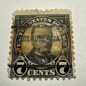 1922 US Stamps Scott #559 - Precancels - PHILADELPHIA, PA - Used - Picture 1 of 3