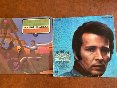 Lot of 2 Herb Alpert & The Tijuana Brass- SP-4124, LP-112 Vinyl 12'' Vintage - Image 1 of 2