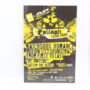 Epitaph Tour 2005 Februar bis März Streichholzbuch Romantik Promo Postkarte - Bild 1 von 4